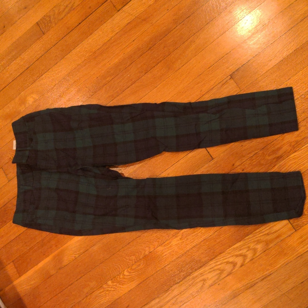 Pixie High Rise Plaid Pants
